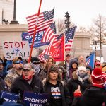 Stop the Steal protest in Minnesota, November 2020